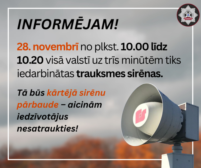 Pazinojums Lv