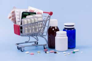 High Angle Pill Foils Plastic Containers