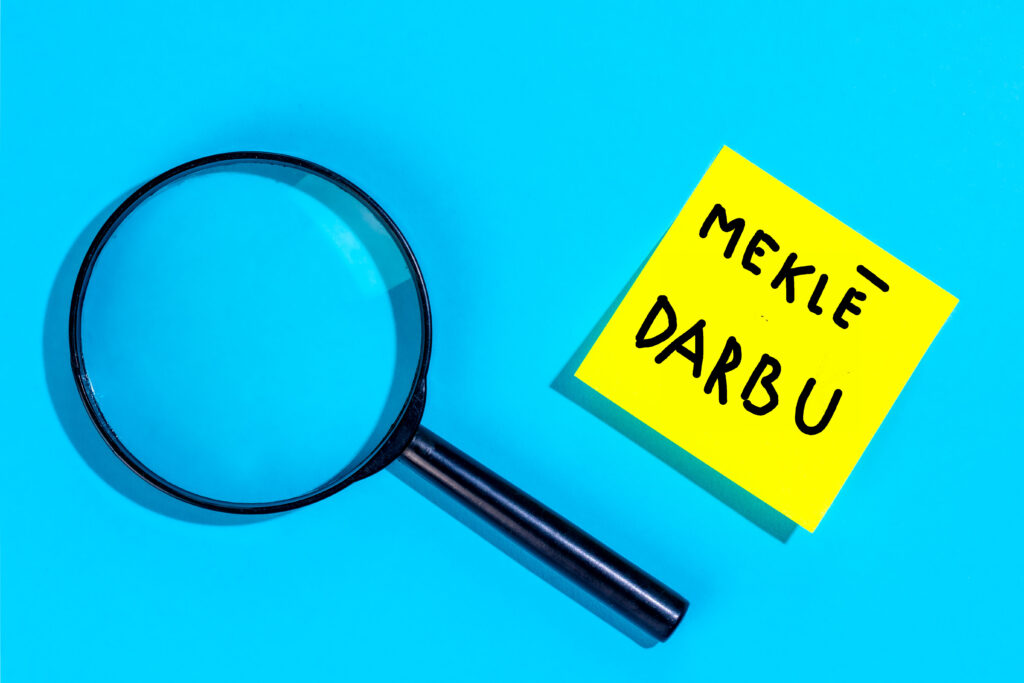 mekle darbu