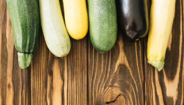 Zucchini Wooden Table