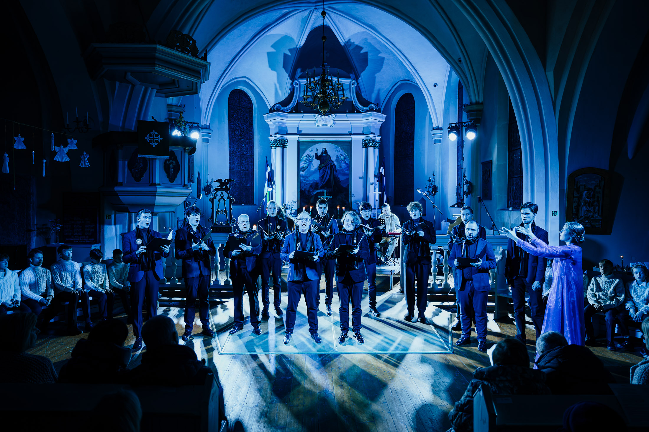 Jau šosvētdien Kuldīgā – gaismas un mūzikas svētki “Eņģeļu dziesmas”