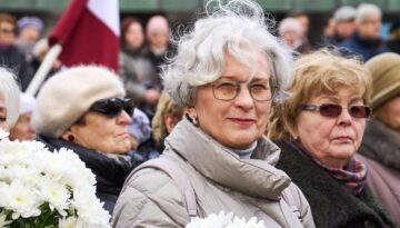 Sandra Kalniete 25.03.2023 Foto Gatis Rozenfelds