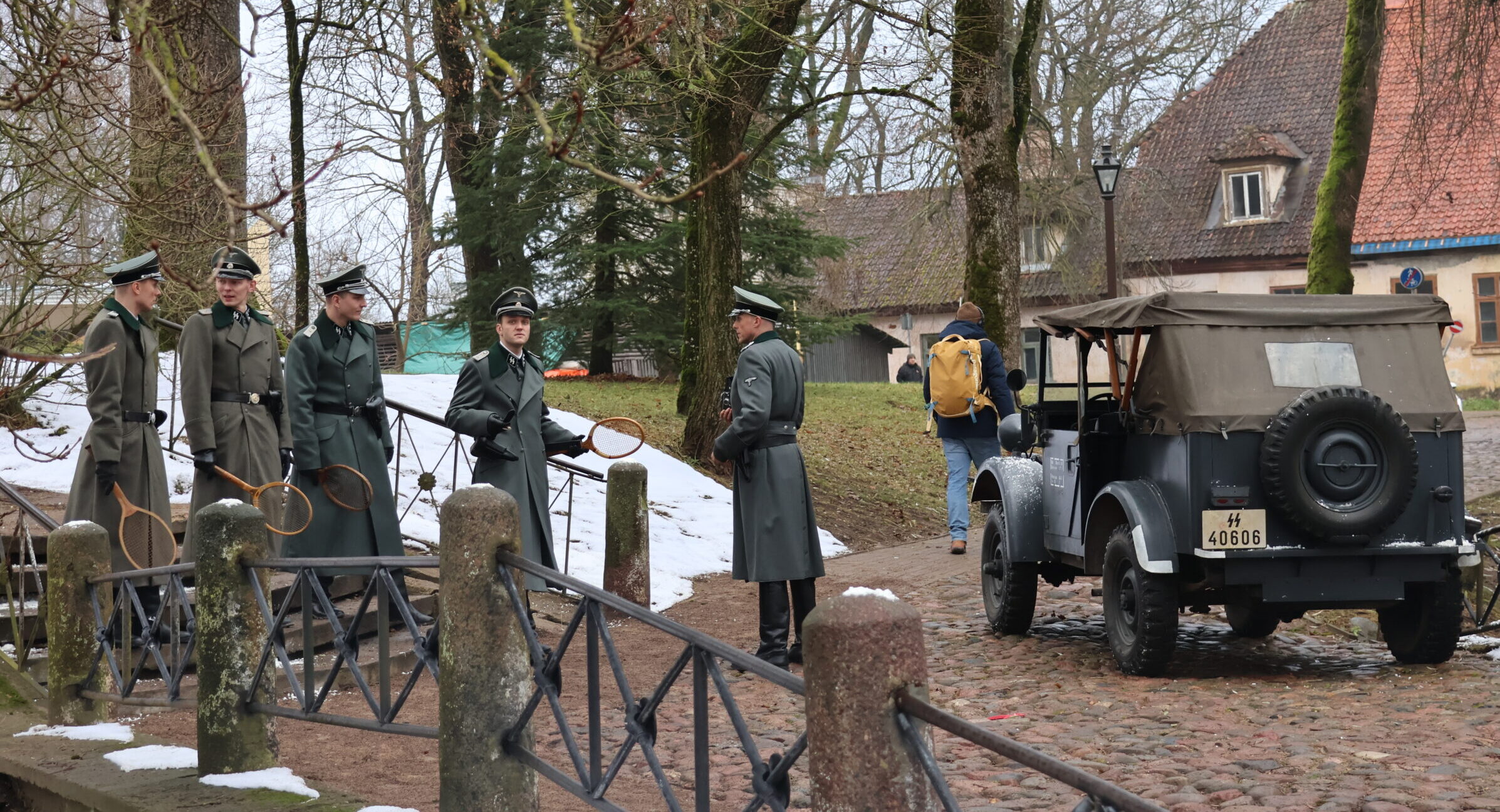 Polish Cinema Filming in Kuldīga