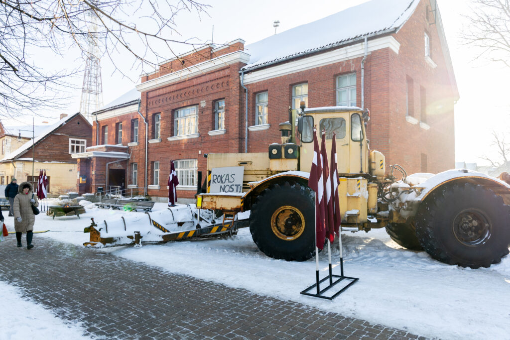 Barikādes 2026 Janvaris Kuldiga