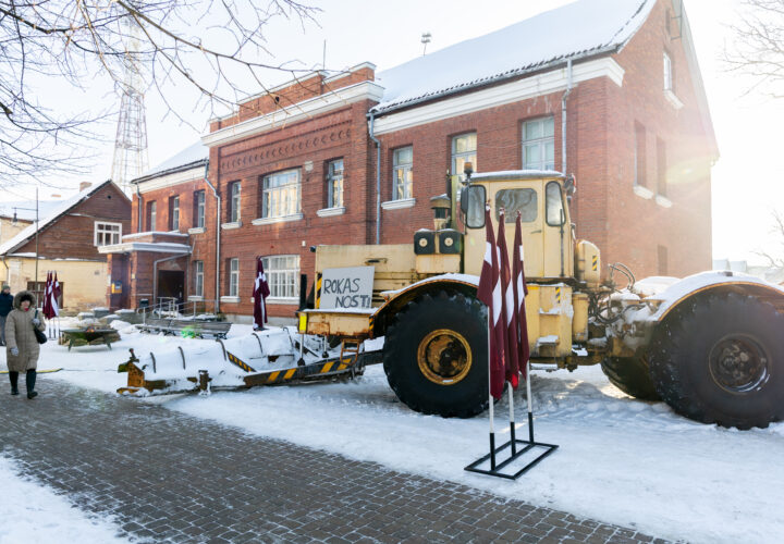 Barikādes 2026 Janvaris Kuldiga