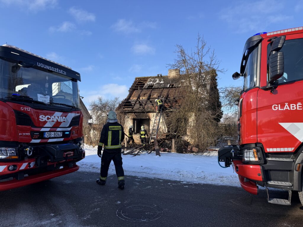 Ugunsgreks Ventas Iela Kuldiga (1)