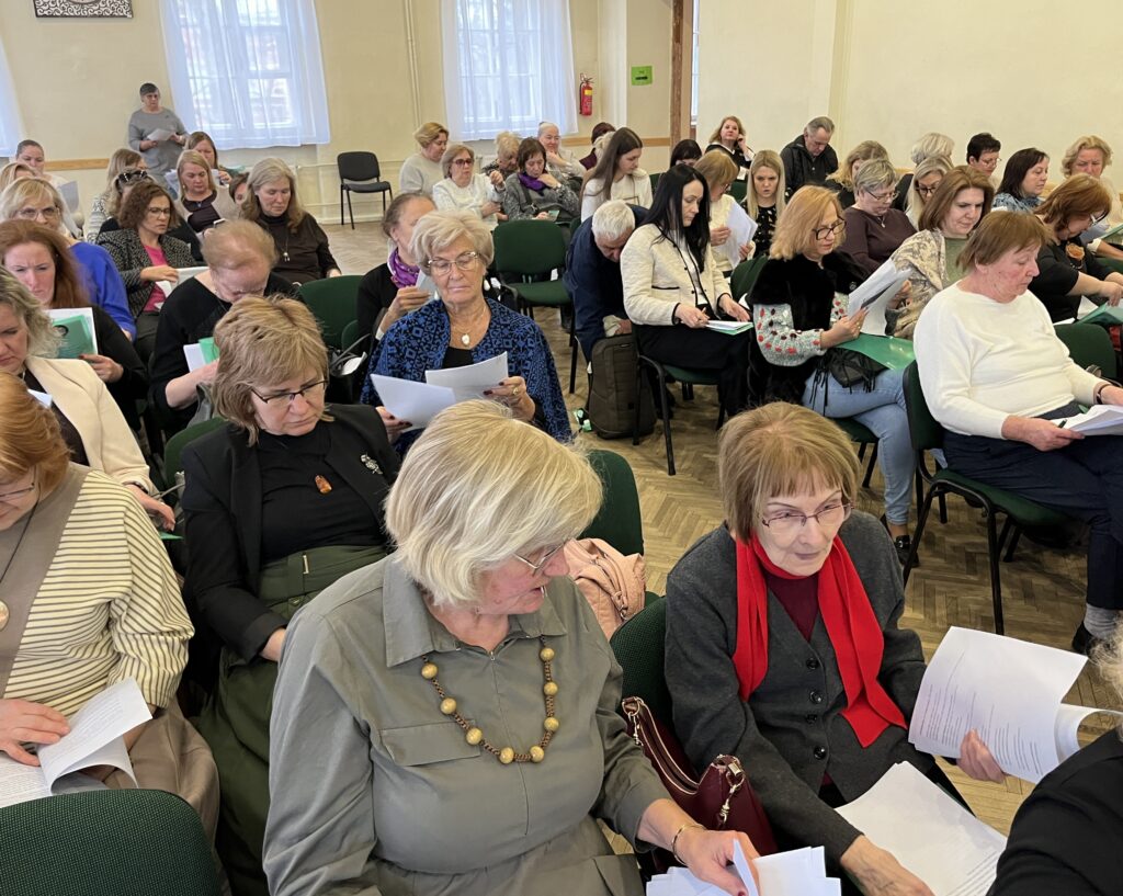 Kuldīgas tehnikumā Latvijas skolotāji