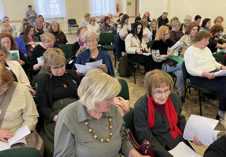 Kuldīgas tehnikumā Latvijas skolotāji